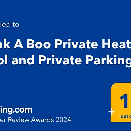 Villa Peak A Boo Private Heated Pool And Private Parking